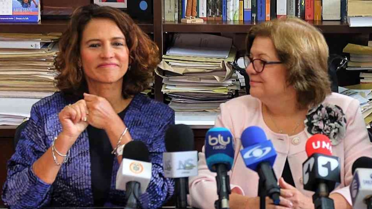Las ministras nancy patricia Gutiérrez y Gloria maría Borrero consiguen aprobar reforma a la justicia en primer debate