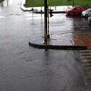 Fuertes lluvias se registran en Bogotá.