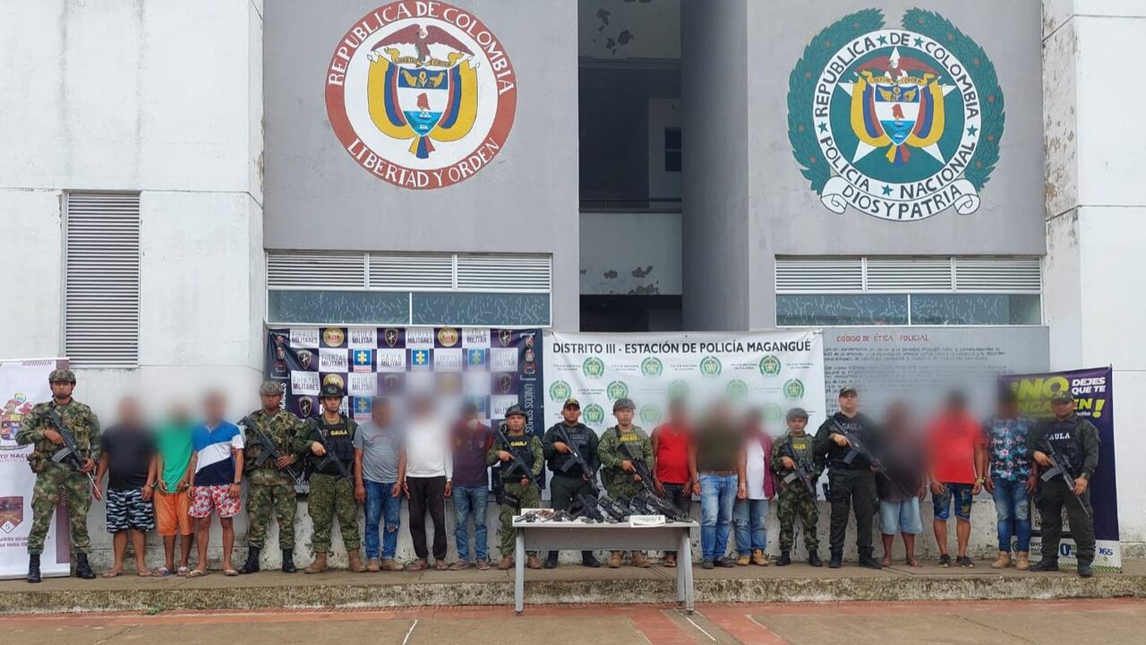 Fueron 13 los capturados en Bolívar