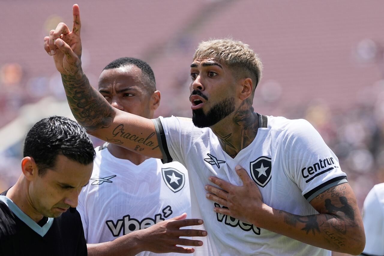 Botafogo celebra su pase a octavos de final.