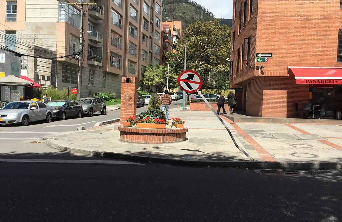 Carrera 9 con calle 78. Foto: Archivo SEMANA.