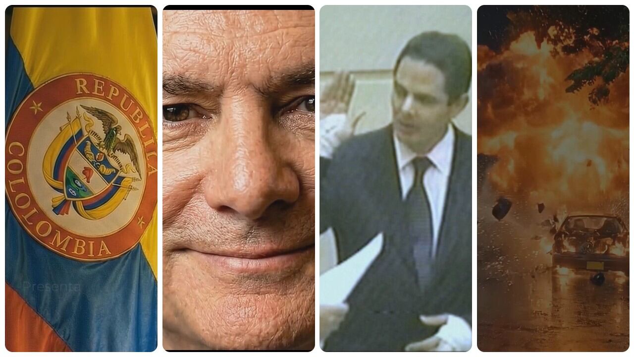 El exvicepresidente Germán Vargas Lleras y su video divulgado este martes, 3 de marzo.