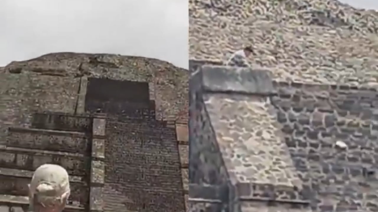 Tiroteo en las pirámides de Teotihuacán.