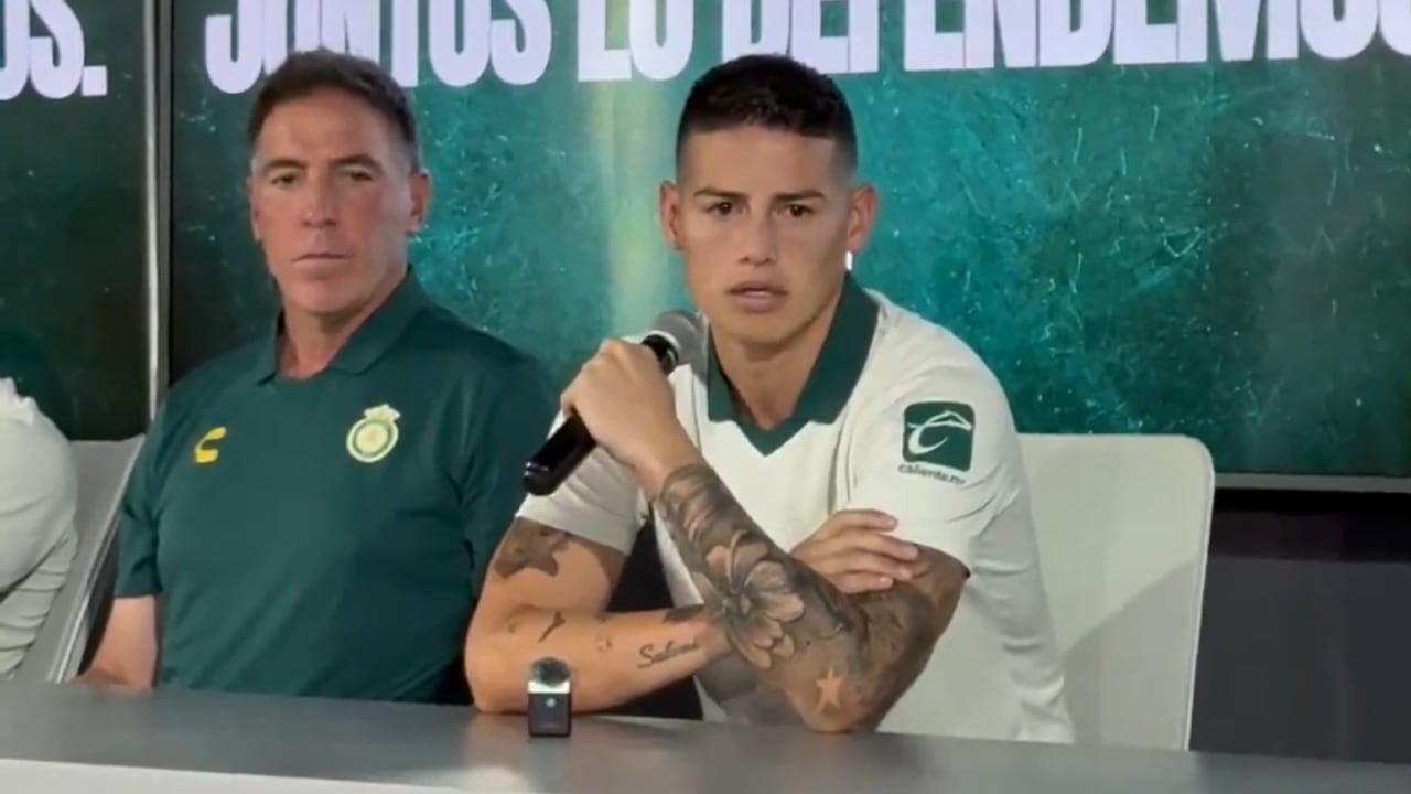 James Rodríguez cumplirá su contrato con Club León