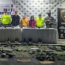 Imágenes compartidas por el presidente de Colombia sobre las últimas capturas en territorio nacional