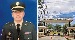 El capitán Ronald Moreno prestó su servicio al Ejército Nacional durante 14 años. Batallón de Artillería n.° 3 Batalla de Palacé, perteneciente a la Tercera División del Ejército.