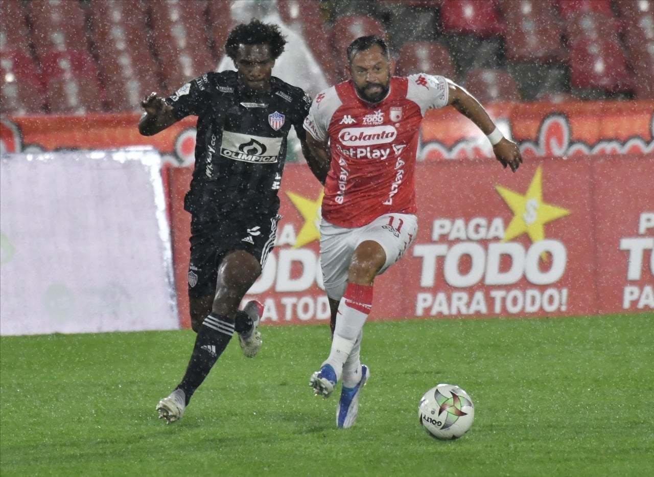 Junior ganó en El Campín y avanzó a los cuartos de final de la Copa Betplay. Foto: Dimayor.