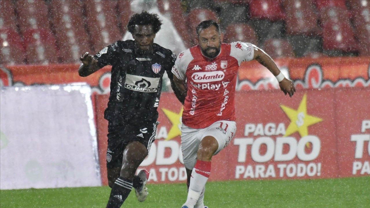 Junior ganó en El Campín y avanzó a los cuartos de final de la Copa Betplay. Foto: Dimayor.