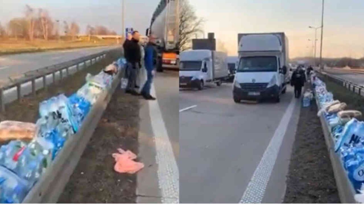 El video habría sido grabado en la autovía A4 Dresden-Görlitz en su tramo fronterizo con Polonia.