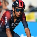 Egan Bernal en la primera etapa del Tour de Dinamarca.