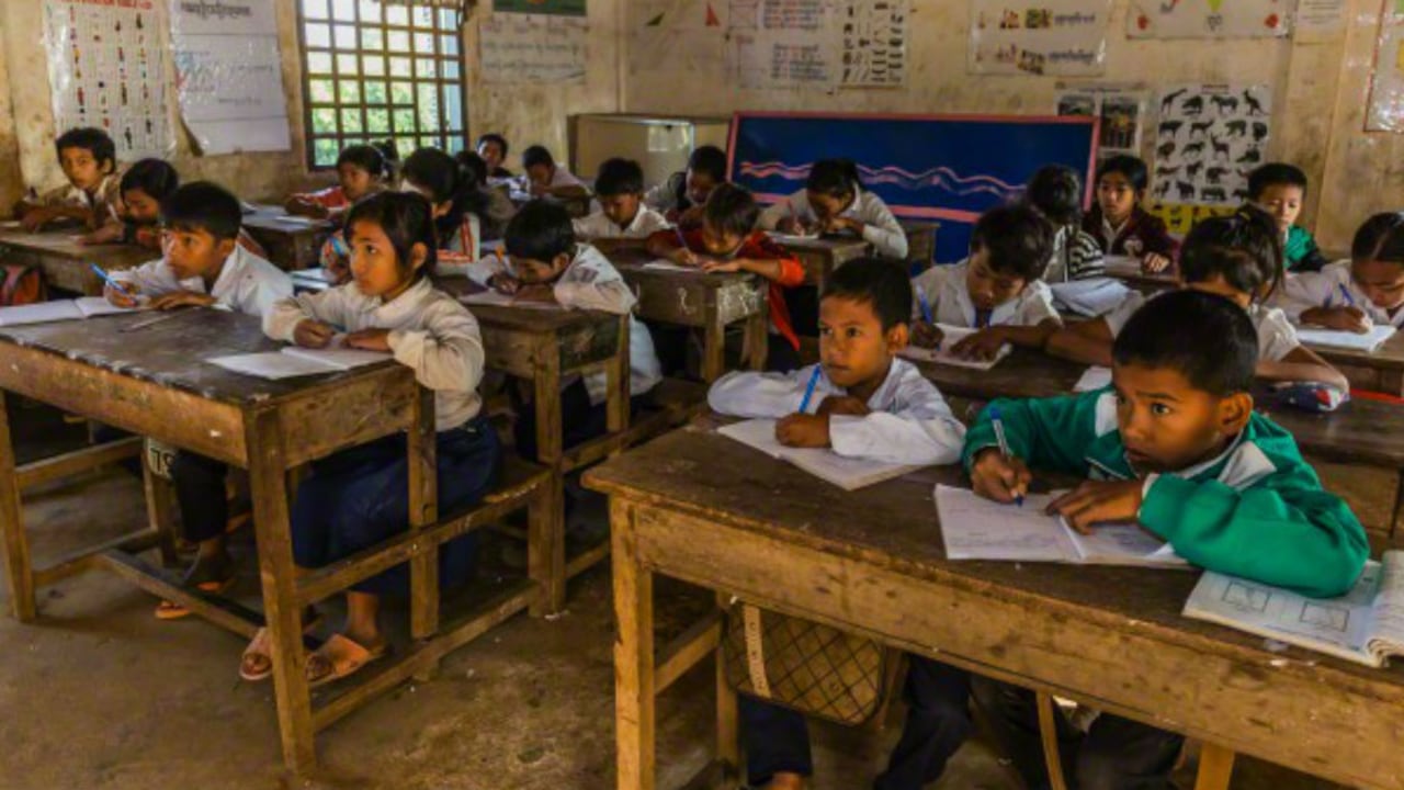 Los estudiantes de países en desarrollo estudian 6,5 años mientras que los de países desarrollados lo hacen durante 12 años.