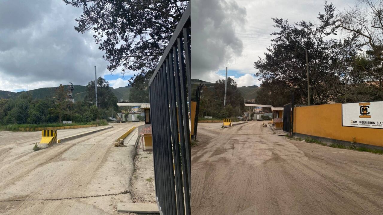 El bien inmueble que se encuentra ubicado en la zona industrial del municipio de Mosquera.