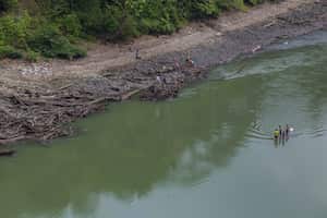 HIDROITUANGO
RIO CAUCA
Puerto Valdivia
Crisis Hidroituango
sequia
Febrero 7 de 2019
Foto Esteban Valencia
Sequia Rio Cauca