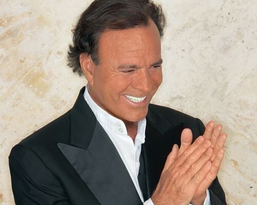 El cantante español Julio Iglesias.
