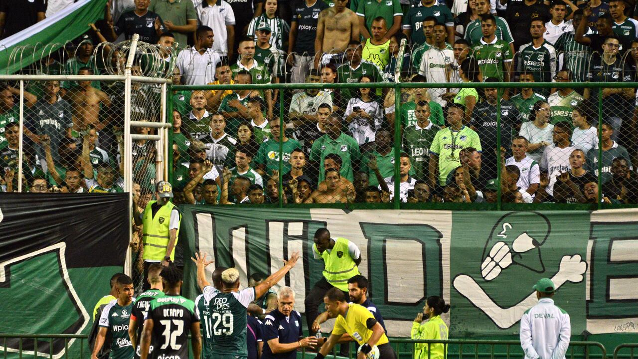 Afición: Futbol, Deportivo Cali 1 -Nacional 1 Agosto, Liga BetPlay. Agosto 6-23. Foto José L Guzmán. El País