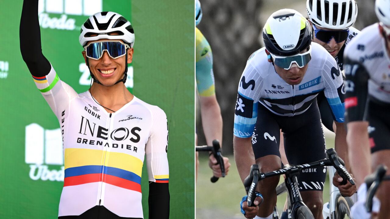 Egan Bernal y Nairo Quintana en la Vuelta a Cataluña 2025