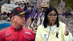 Revelan los audios de Delcy Rodríguez y Diosdado Cabello horas después del terremoto en Venezuela.