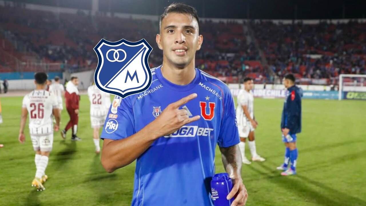 Rodrigo Contreras en la U de Chile.