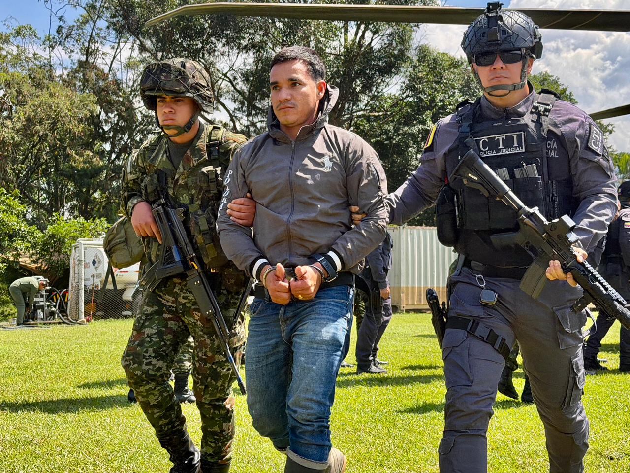 Alias Manteco de las disidencias de Mordisco.