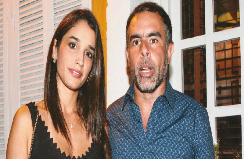 Adelina Guerrero y Armando Benedetti.