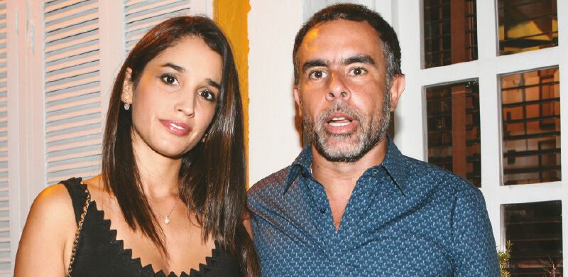 Adelina Guerrero y Armando Benedetti.