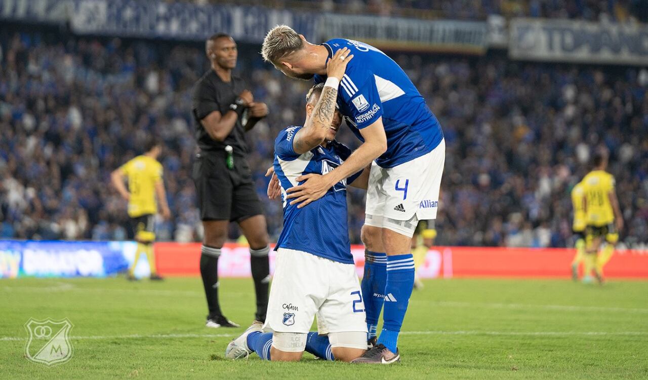 Castro y Vargas, los anotadores del juego ante Alianza Petrolera.
