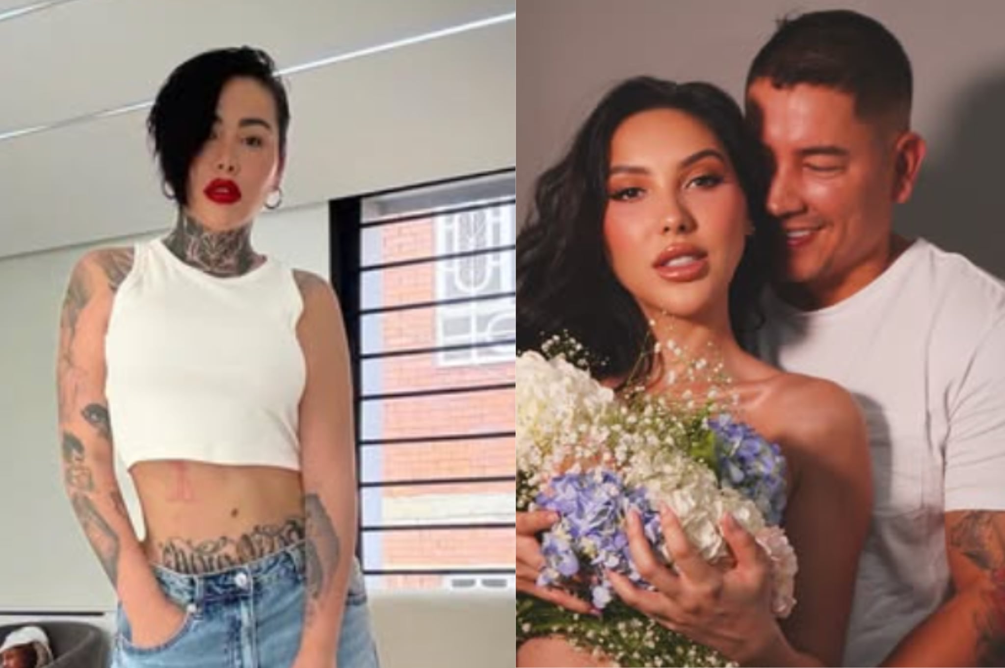 Yina Calderón ventilo que el esposo de Aída Victoria Merlano le habría sido infiel.