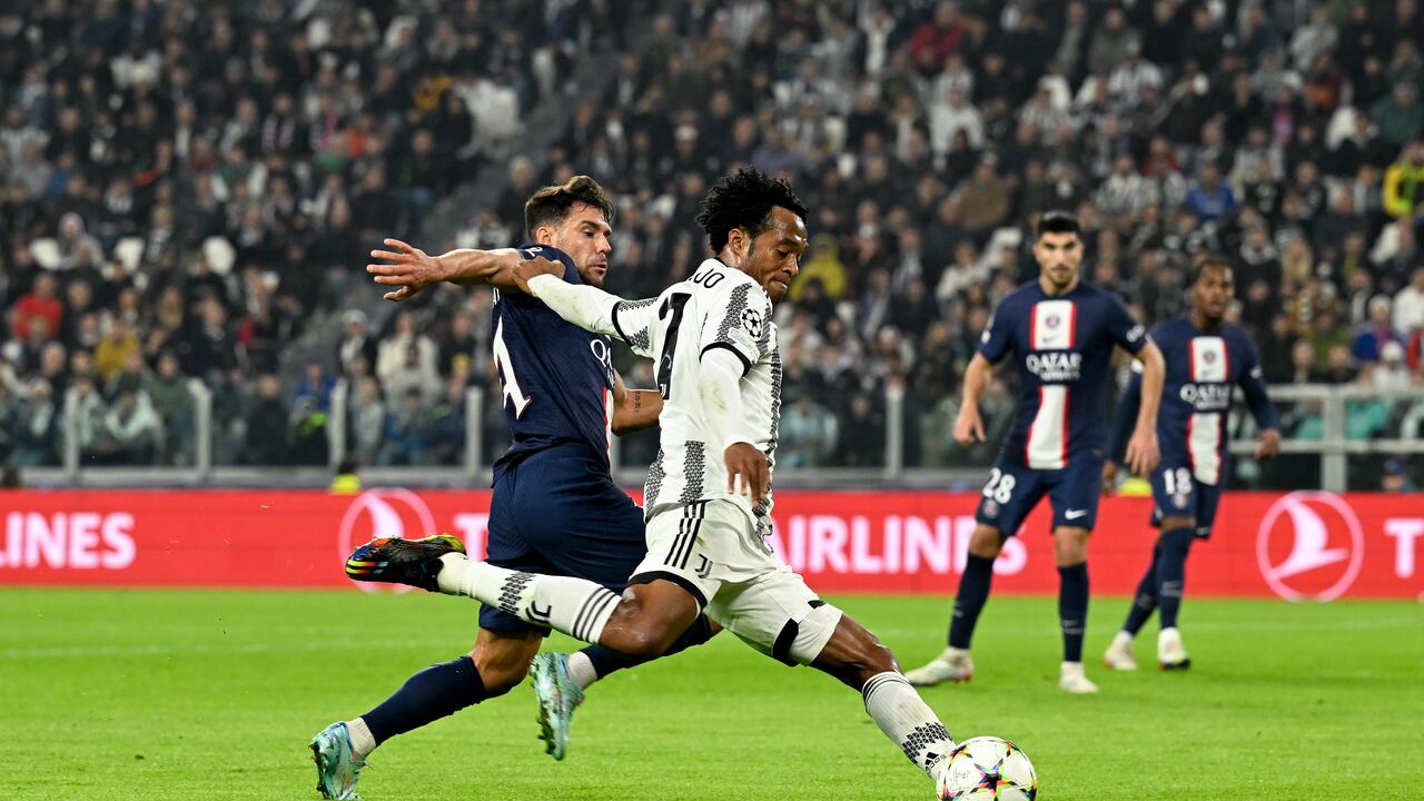 Juan Guillermo Cuadrado hizo parte de la nómina inicialista del cuadro de Turín.