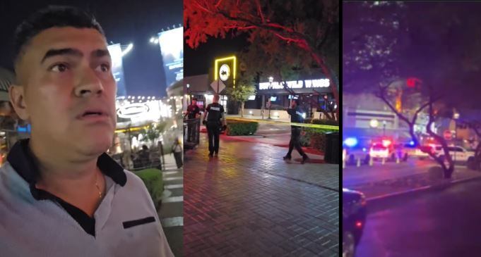 Balacera causa pánico en Copa América