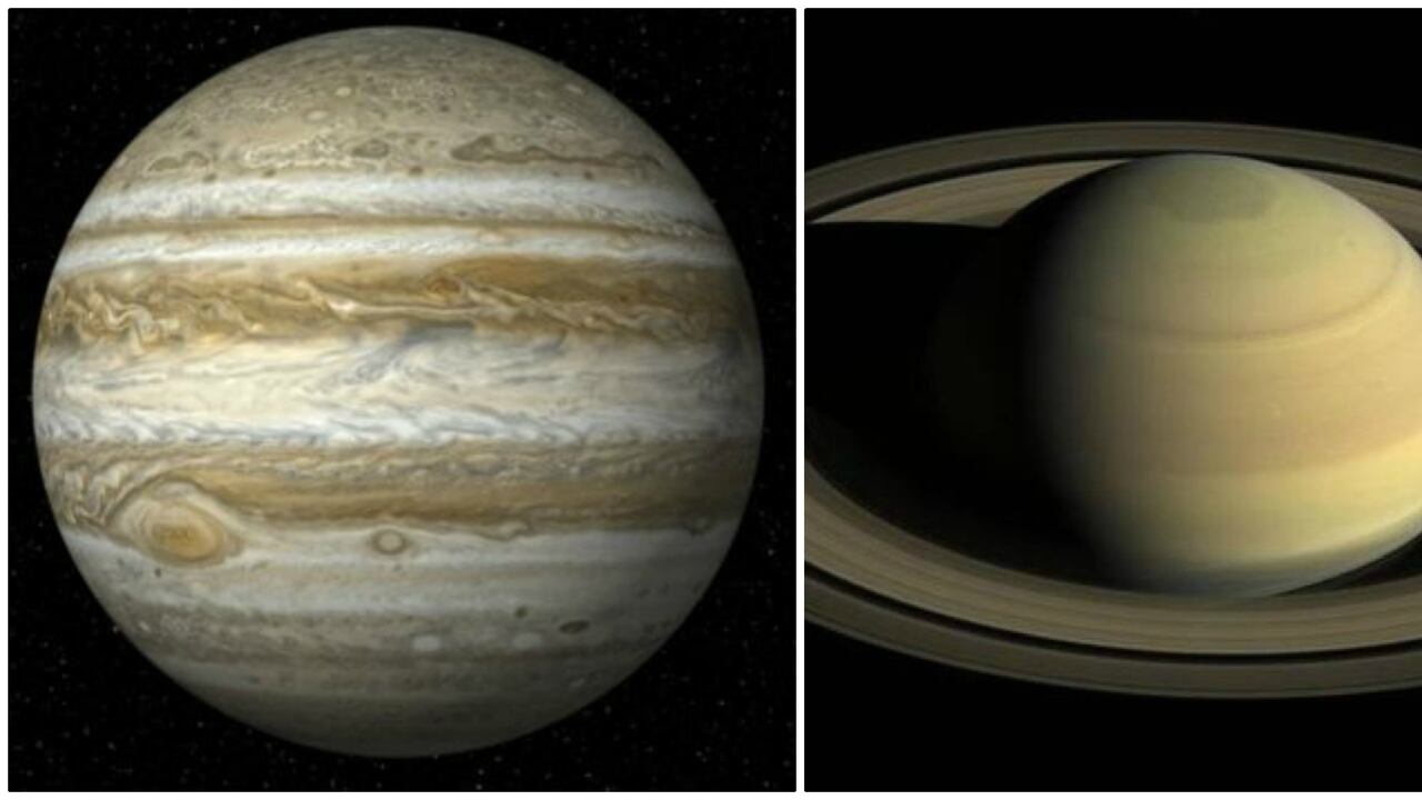 Júpiter y Saturno