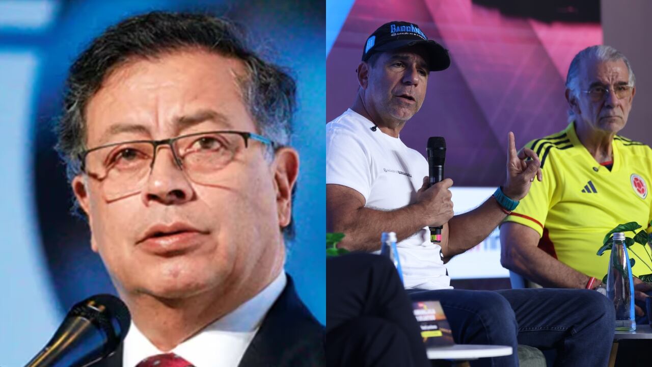 De izquierda a derecha: Gustavo Petro, Alejandro Char y Eduardo Verano de la Rosa.