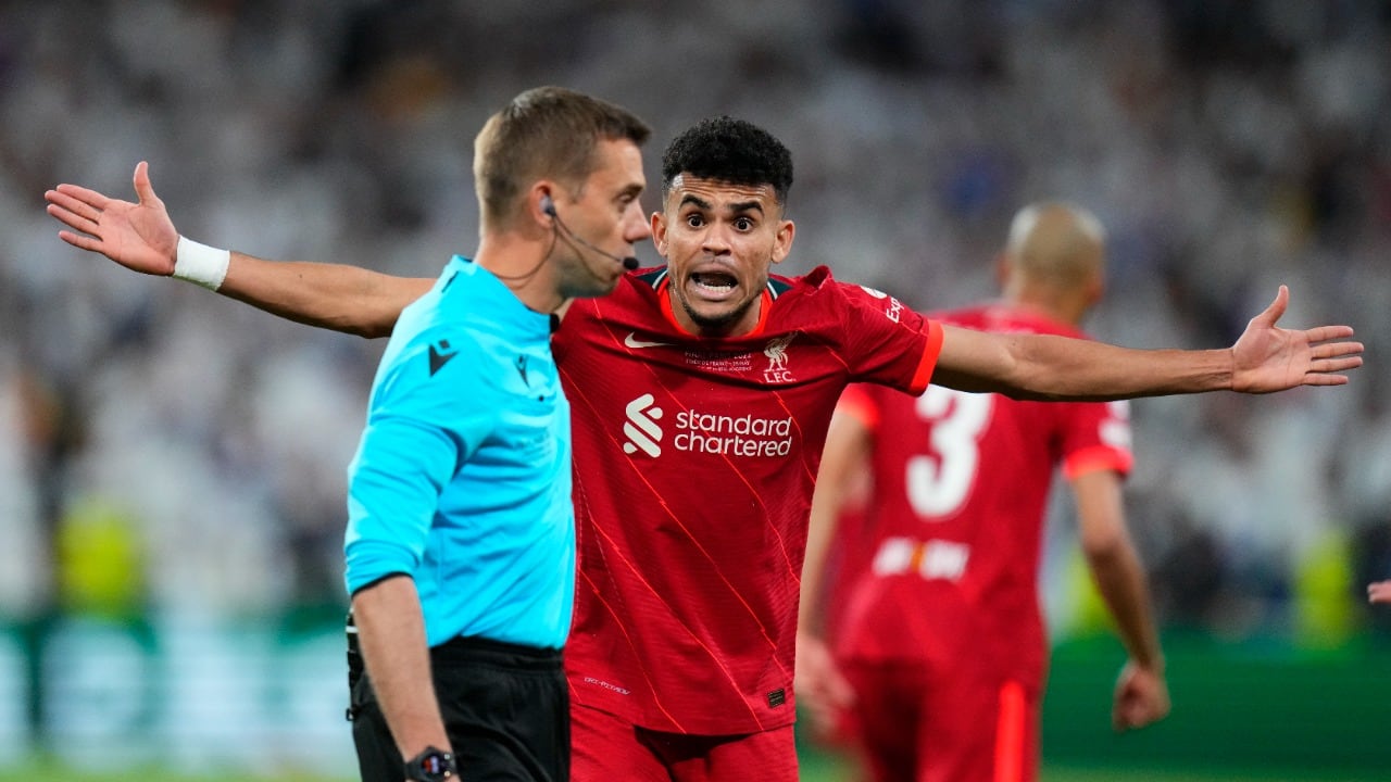 Luis Díaz fue inicialista y tuvo 65 minutos en la final vs Real Madrid.