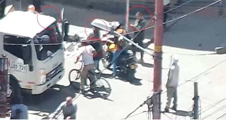 Operación de la Policía Metropolitana en Bogotá