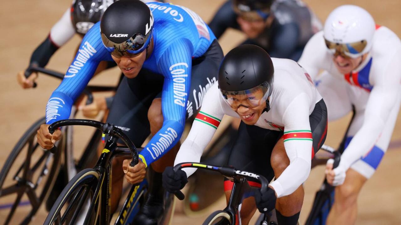 Kevin Quintero, ciclismo de pista