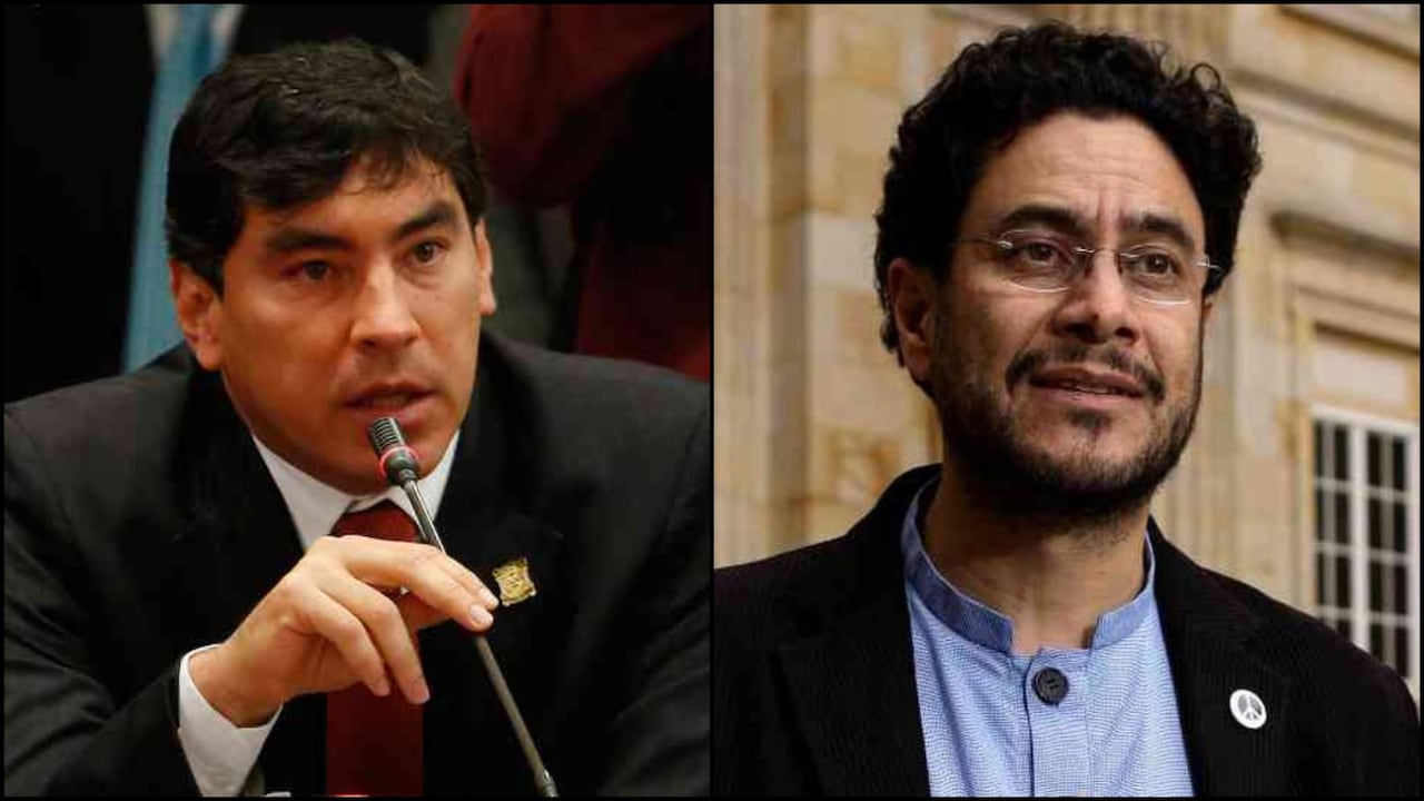 Álvaro Prada e Iván Cepeda.