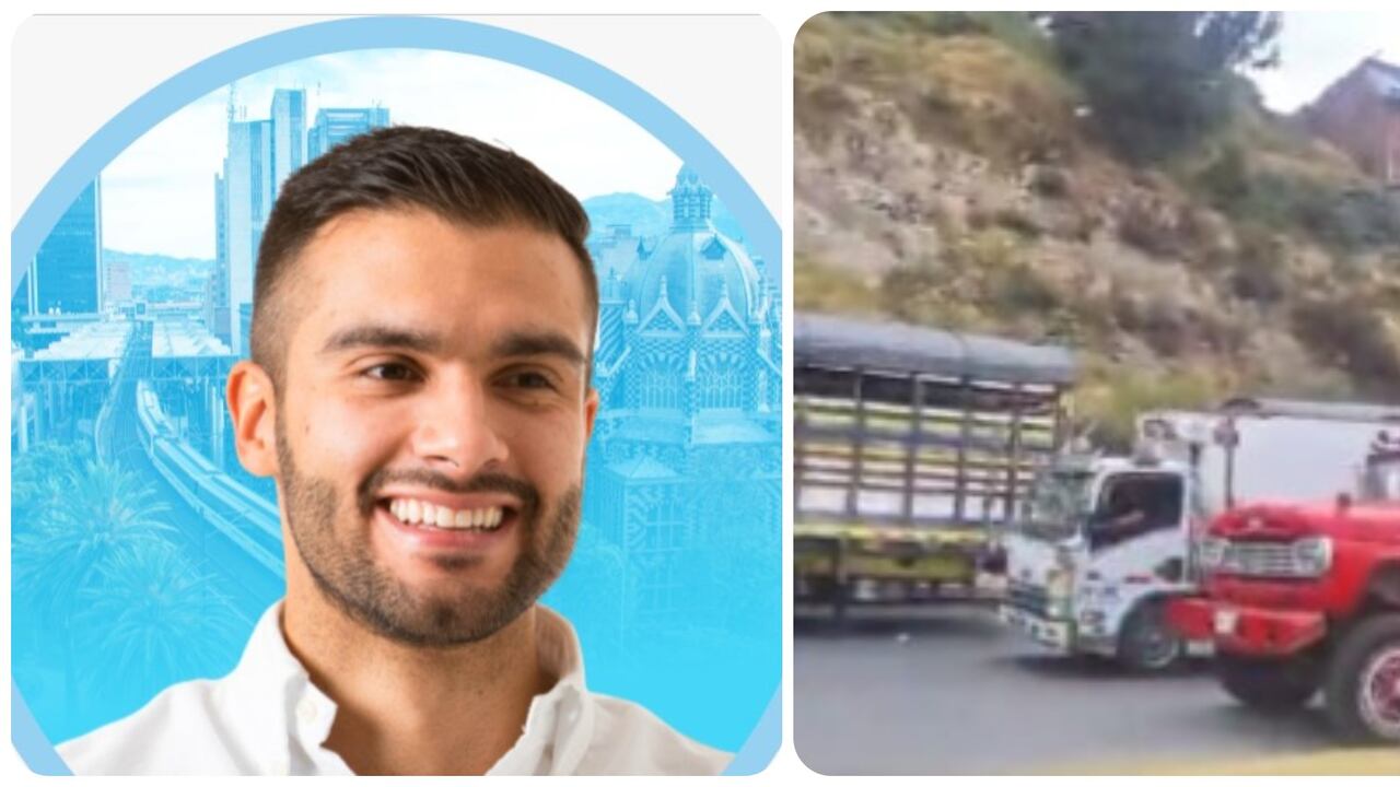 Paro camionero colapsa tráfico en Bogotá