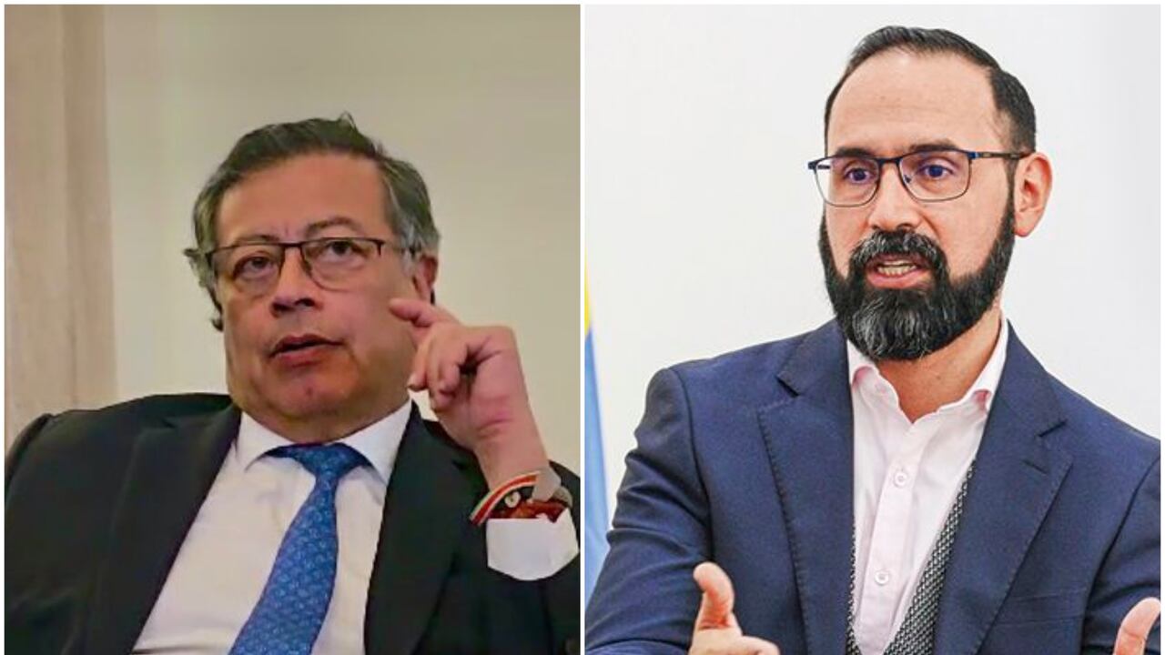 Gustavo Petro y Andrés Camacho