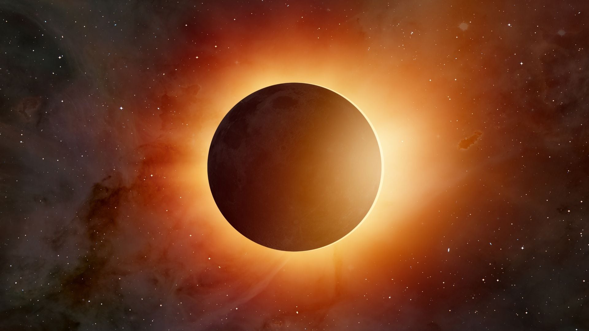 Este eclipse tendrá una duración máxima de siete minutos y 29 segundos.