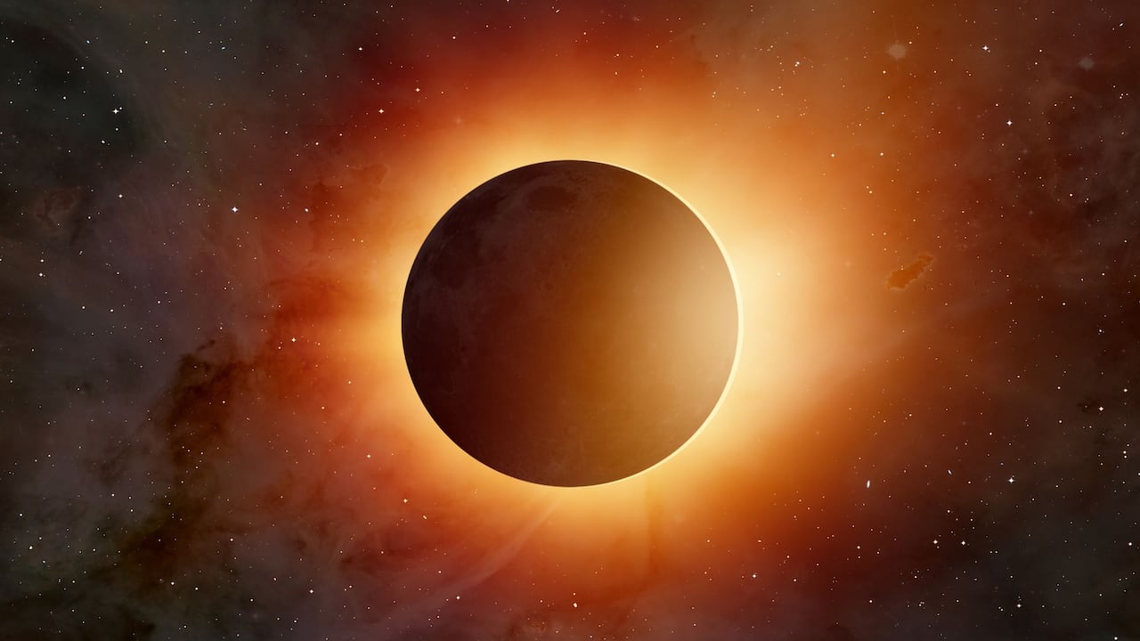Este eclipse tendrá una duración máxima de siete minutos y 29 segundos.
