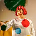 NEW YORK, U.S.- JANUARY 8: A realistic robot of Japanese artist Yayoi Kusama in the window of the Louis Vuitton store on Fifth Avenue, New York which opened to public on January 6th, attracts the attention of those who see it. The company also presents its second collaboration with 93 years old artist at a pop-up store in the Meatpacking District in New York. (Photo by Selcuk Acar/Anadolu Agency via Getty Images)