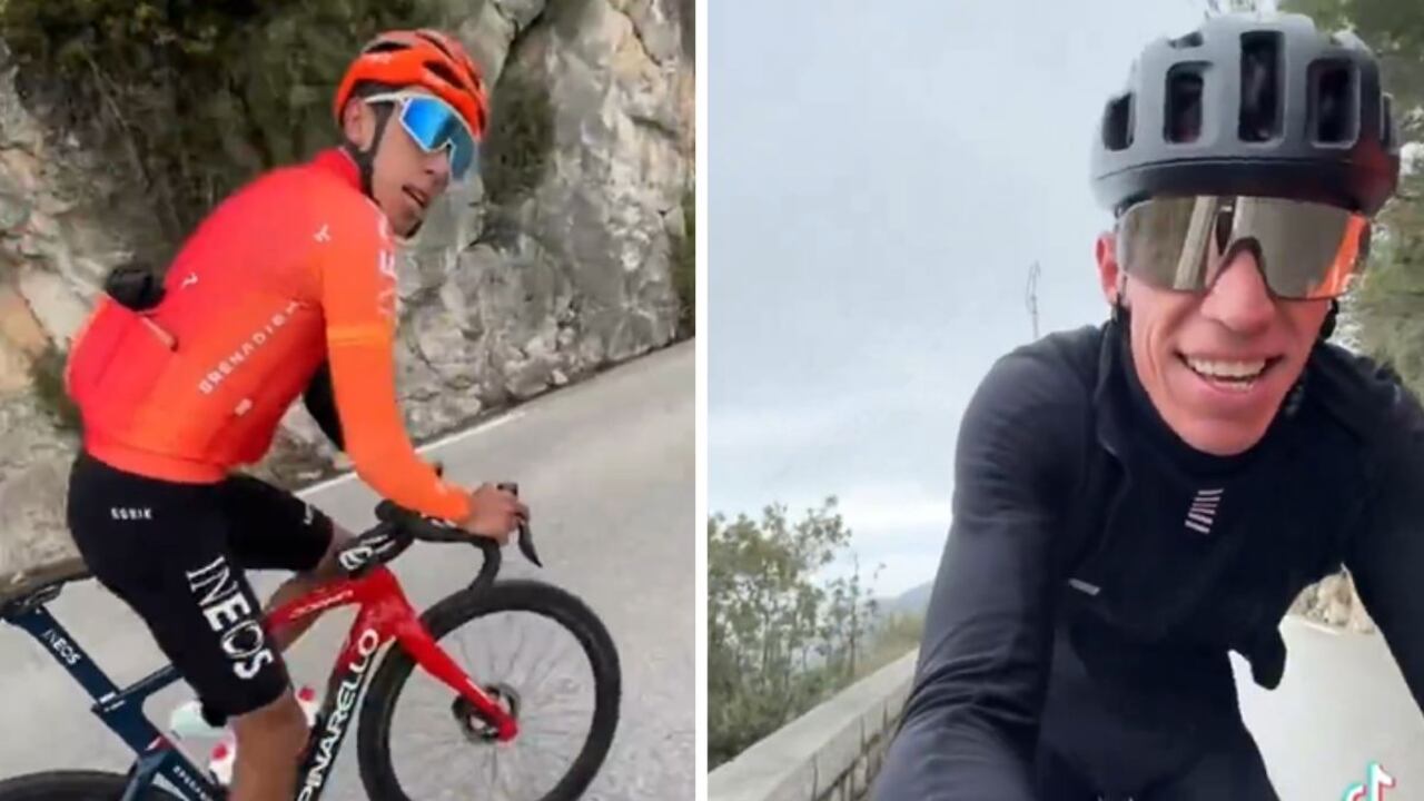 Video de Rigoberto Urán y Egan Bernal se hace viral.