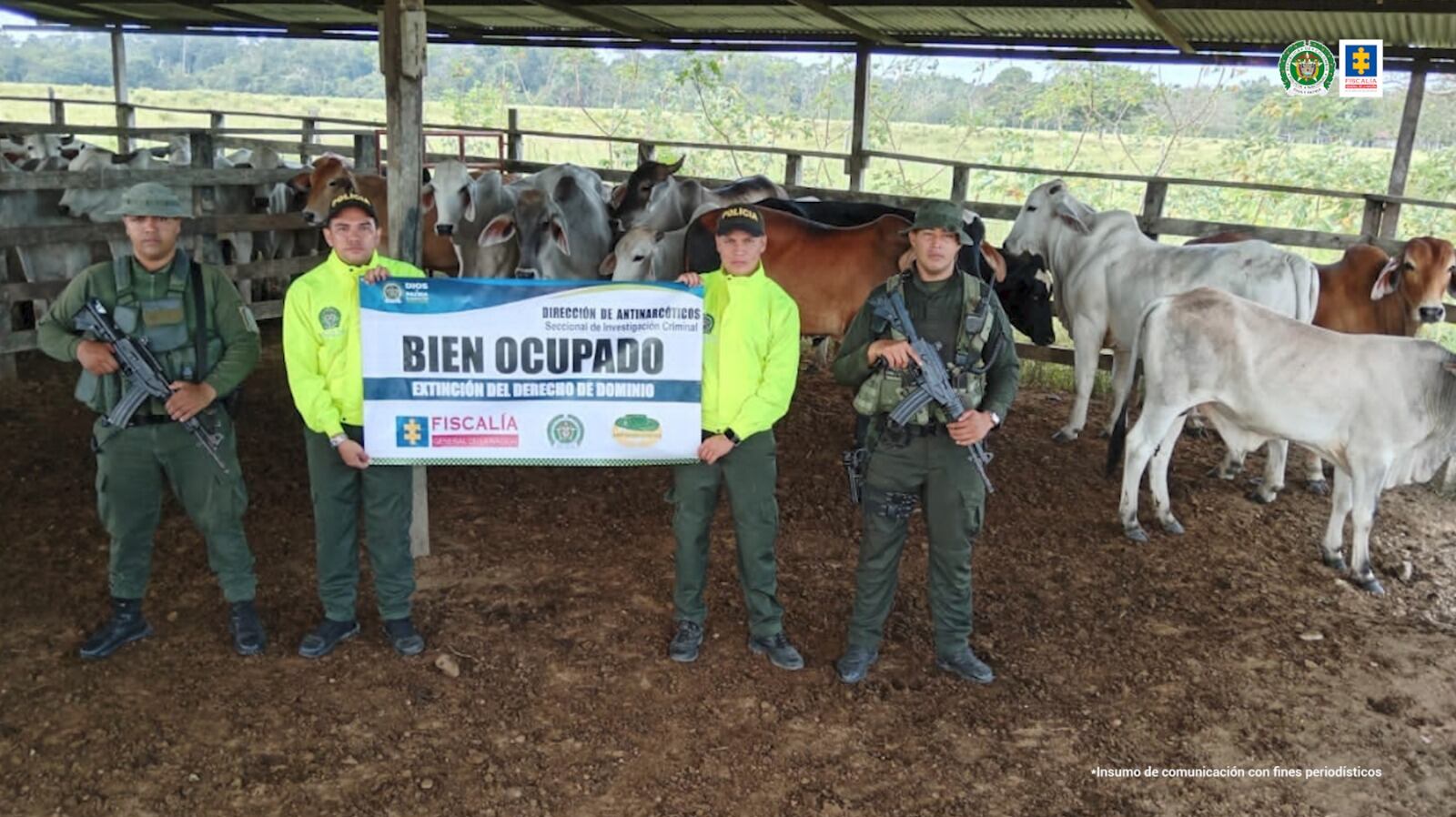 Ofensiva contra el narcotráfico: Fiscalía impactó en más de 12.250 millones de pesos el patrimonio de redes ilícitas