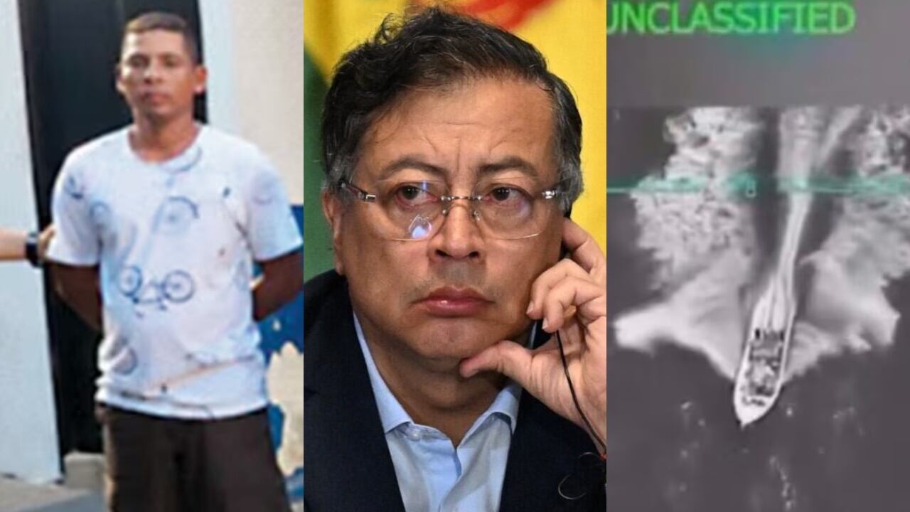 Alejandro Carranza Medina, Gustavo Petro y bombardeo de Estados Unidos a lancha.