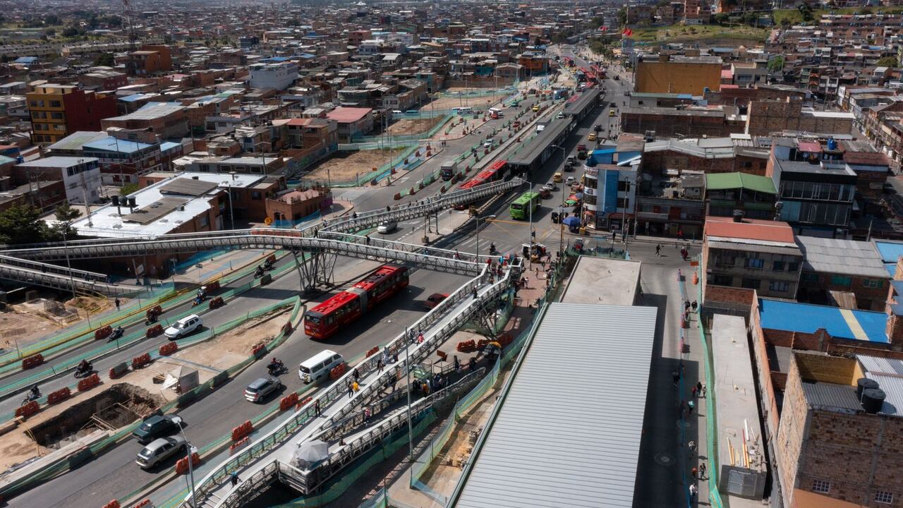 Por cinco meses, se cerrará un costado de importante estación de TransMilenio en el sur de Bogotá