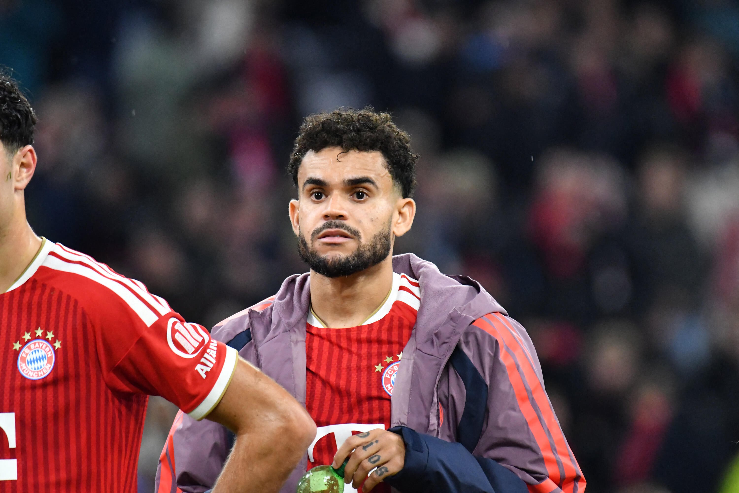 Luis Díaz, atacante del Bayern Múnich en Champions League