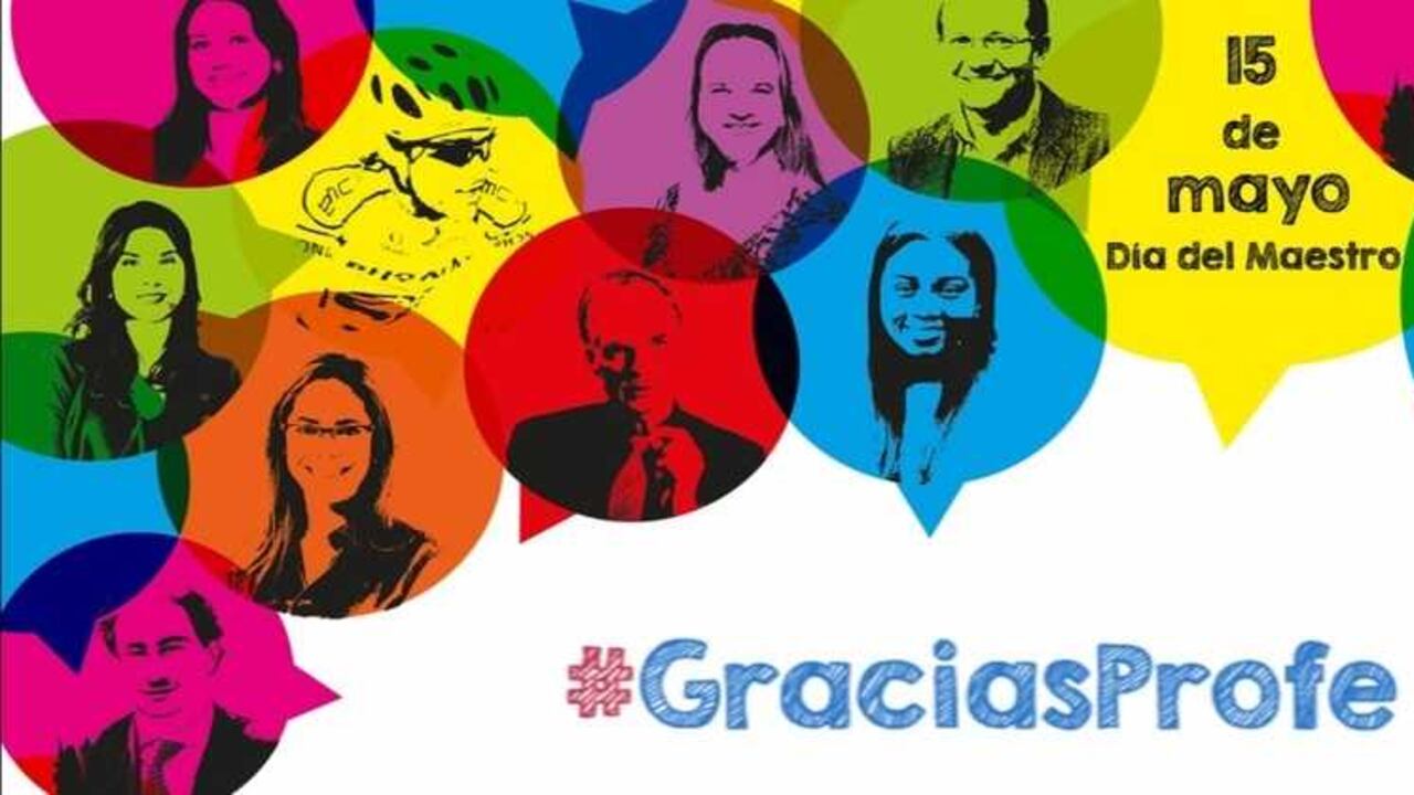 Fue un éxito la campaña de gracias profe.