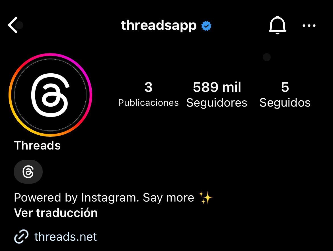 Un dato que debes tener presente: ¿Cuál es el propósito del número de usuario en la aplicación Threads?