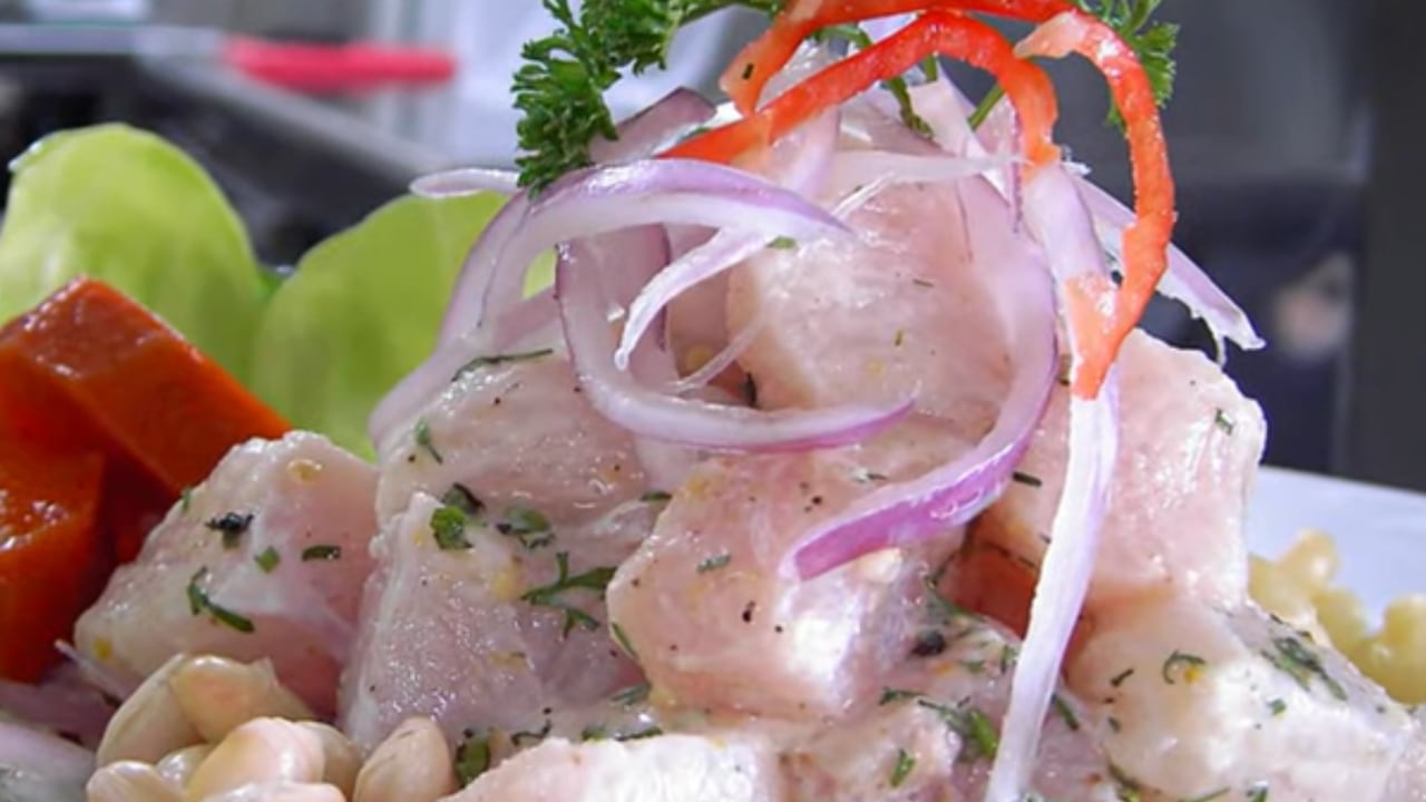 Ceviche peruano, uno de los platos típicos más conocidos a nivel internacional