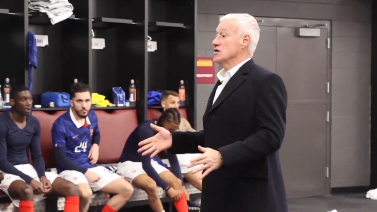 La charla técnica de Didier Deschamps tras derrotar a la Selección Colombia.