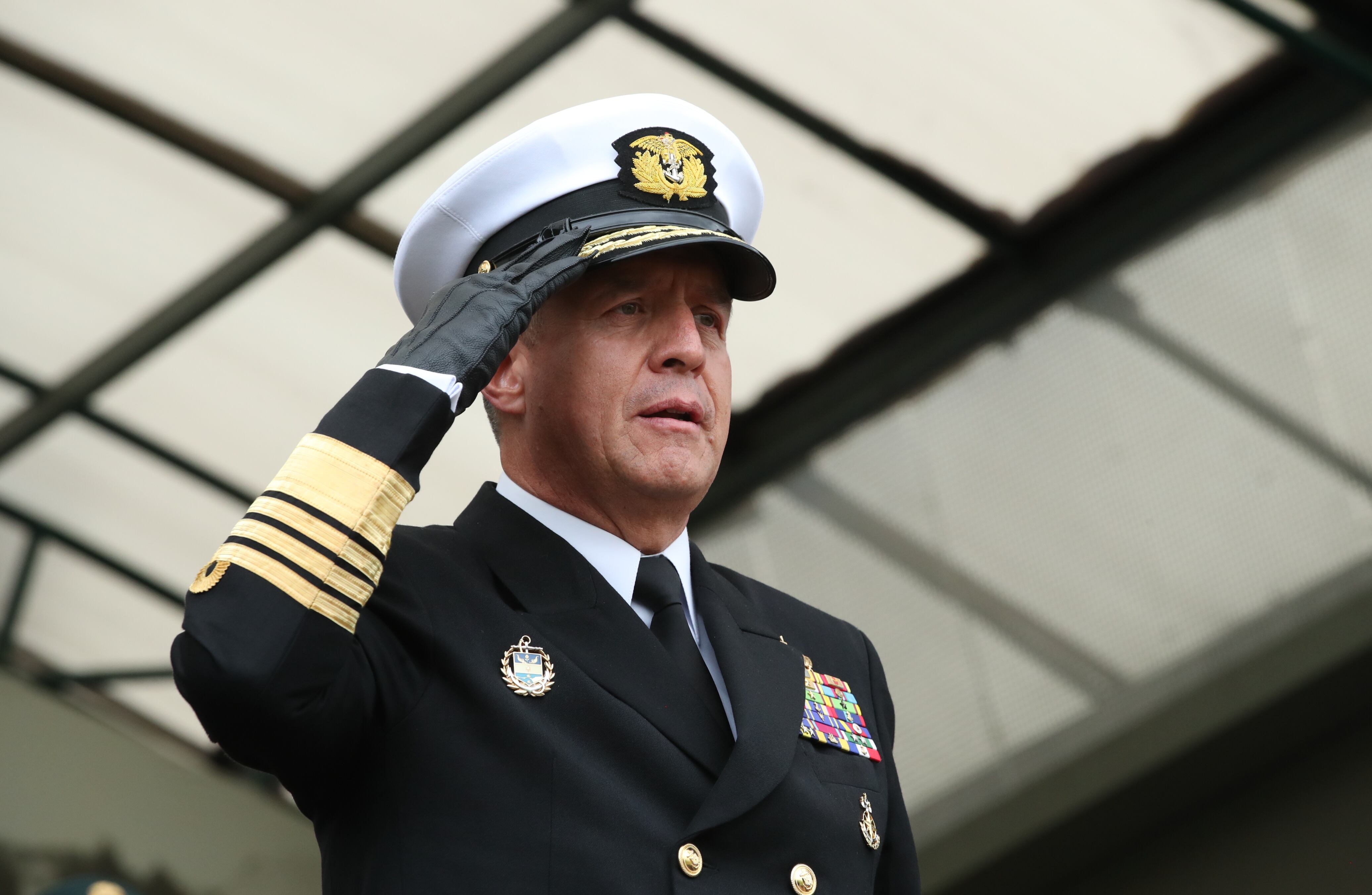 Almirante Francisco Hernando Cubides Granados  nuevo comandante general de las Fuerzas Militares